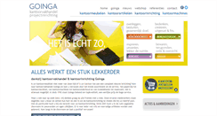 Desktop Screenshot of goinga.nl